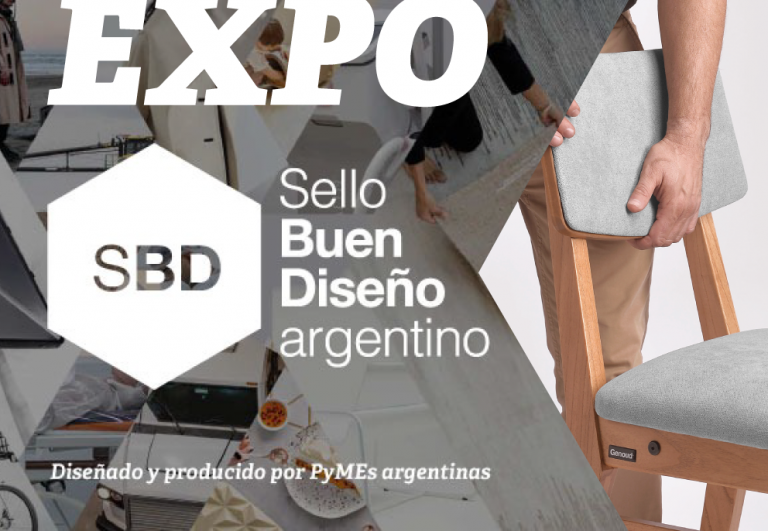Nuestra SILLA OSAKA en la Expo del Sello Buen Diseño argentino